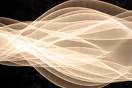 string after being plucked looks like a wave