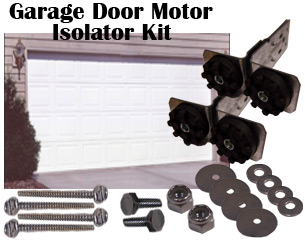 Garage Door Motor Isolation Kit