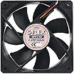 S-FLEX 120mm 1200 rpm Quiet Fan with 3-Pin and 4-Pin Connector