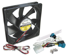 DustPROOF Noiseless Computer Case Fan - 120mm