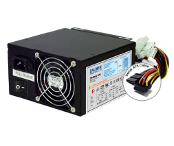 ATX Quiet 400W Power Supply (ZM400B-APS )