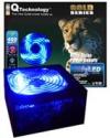 ATX 400W Quiet Power Supply (QT-03400G) Gold Series Blue LED Edition
